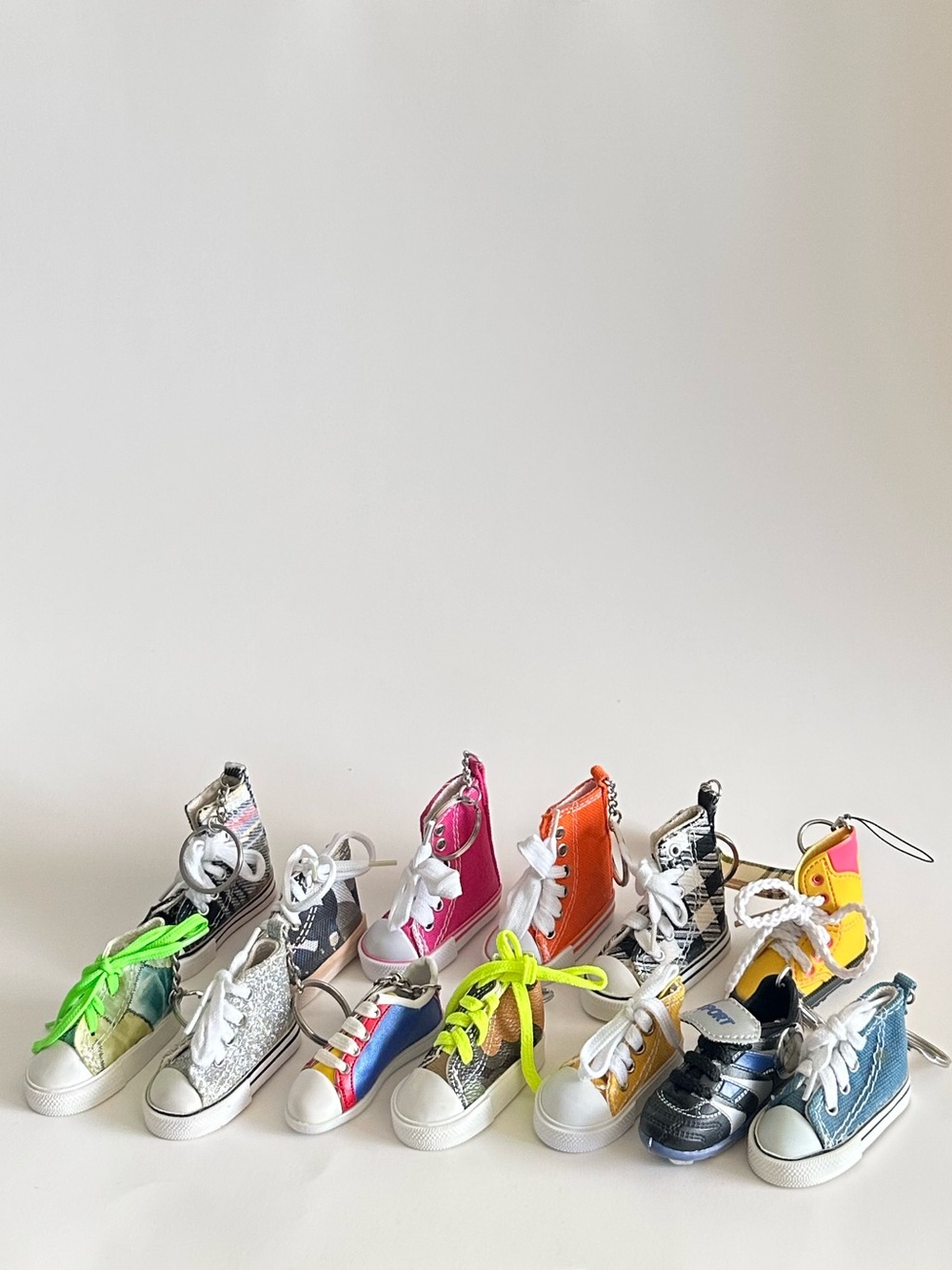 Collectables! Miniature Sneaker Keychains bundle